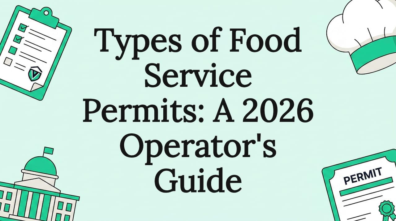 Types of Food Service Permits: A 2026 Operator's Guide