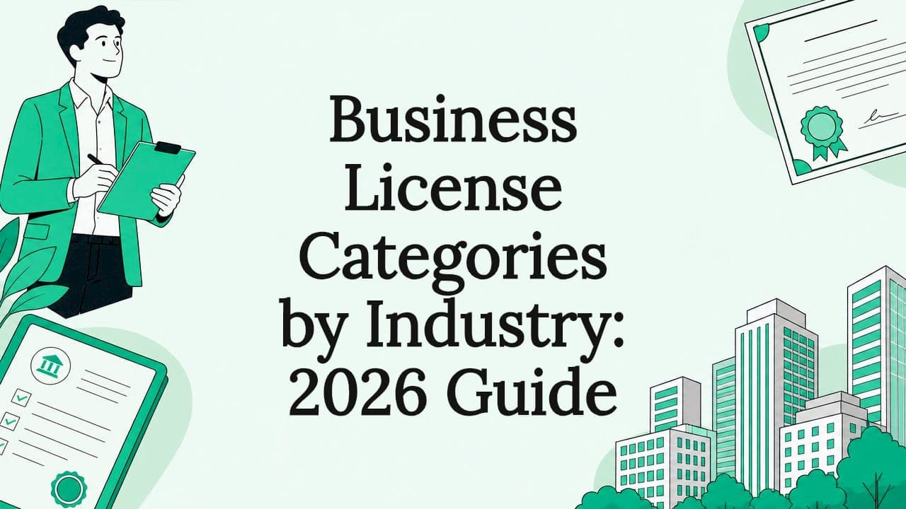 Business License Categories by Industry: 2026 Guide