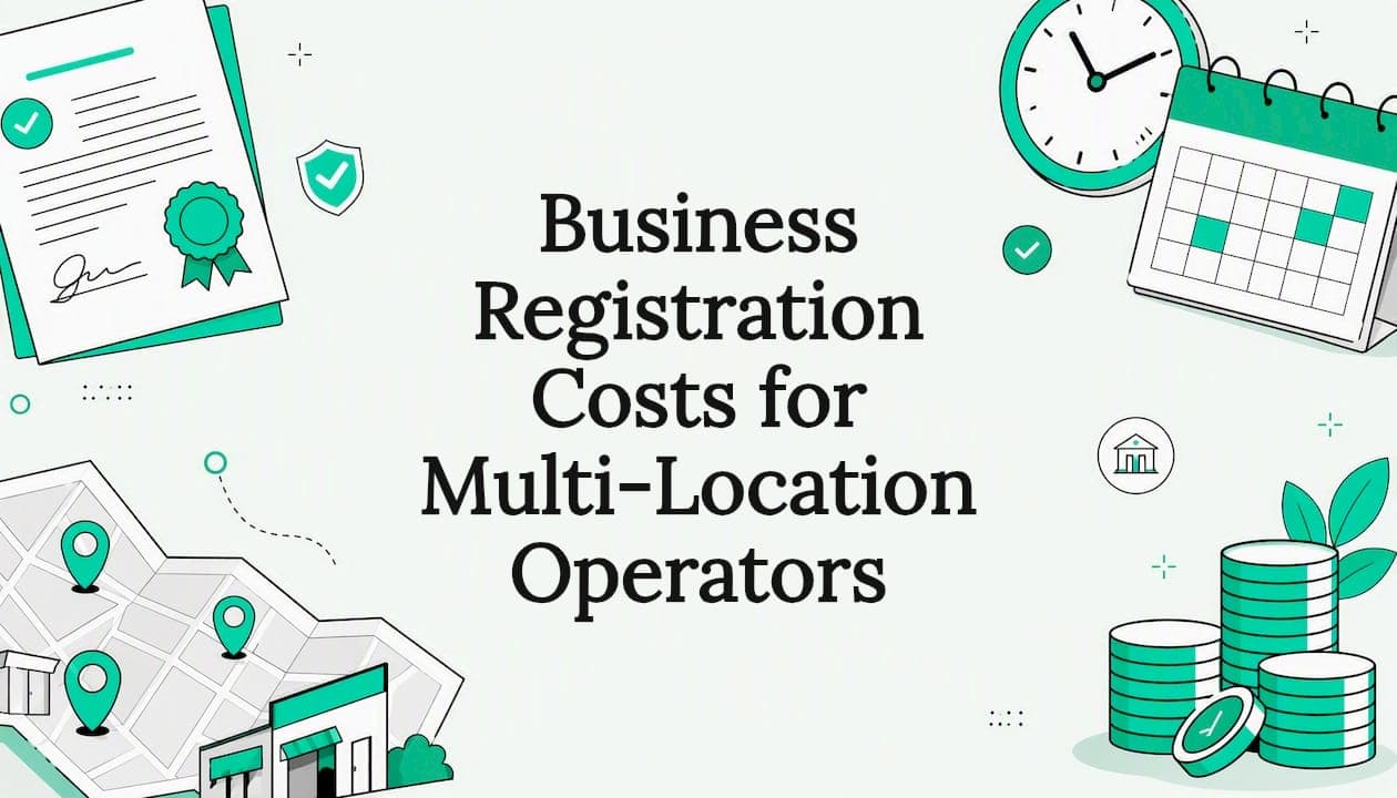 Business Registration Costs for Multi-Location Operators